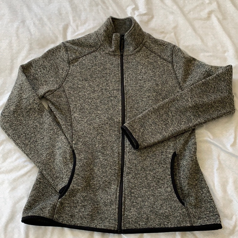 Eddie Bauer Zip Up Fleece. Size L.